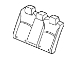 82127TBAA21 - Body: Seat Back Pad for Honda: Civic Image