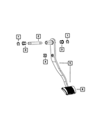 52060461AC - Brakes: Brake Pedal Pivot Shaft for Mopar Image