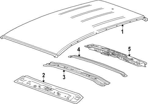 Roof & Components for 2025 Buick Encore GX #0