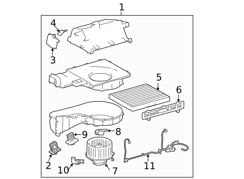 Blower Motor & Fan for 2006 Hyundai Tiburon #0