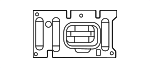68667496AA - Body: Bumper Bracket for Mopar Image