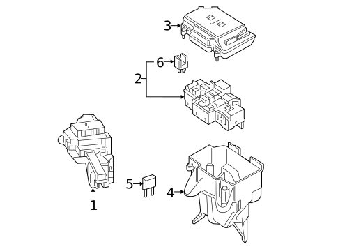 Fuse & Relay for 2024 Mercedes-Benz E450 #3