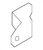793203K000 - Body: Lower Hinge for Hyundai Image
