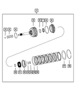68637534AA - Transmission: Automatic Transmission Clutch Kit for Mopar Image