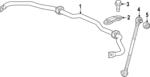 51300T22A01 - : Stabilizer Bar for Acura Image