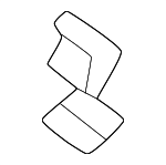 9J1698995 - Brakes: Disc Brake Anti-Rattle Clip for Audi: e-tron GT, RS e-tron GT, RS e-tron GT Performance, S e-tron GT Image