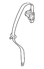 7337008050E0 - Electrical: Belt &amp; Retractor for Toyota: Sienna Image