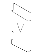 8F0898924A - Body: Back Glass Hardware Kit for Audi: A5, A5 Quattro, RS5, S5 Image