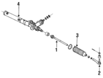 26026744 - Steering: Outer Tie Rod for GM Image