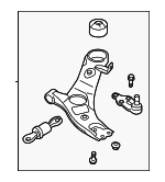 54500P2000 - Suspension: Lower Control Arm for Hyundai Image