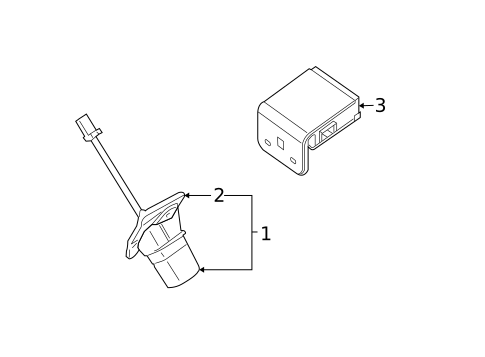 Electrical Components for 2007 Nissan Quest #1