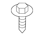 7119904288 - Body: Bumper Cover Screw for BMW Image