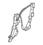 LR165913 - : 2020-2025 Land Rover Range Rover Evoque - Window Regulator for Land Rover: Range Rover Evoque Image