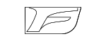 7536253010 - Body: Emblem for Lexus: IS F Image