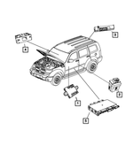 68232226AA - Electrical: Telematics Module for Mopar Image