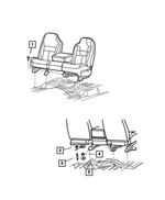 J4003926 - Interior Trim: Flat Washer for Dodge: Ram 1500, Ram 2500, Ram 3500 | Jeep: Cherokee Image