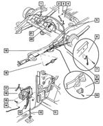 52009648AE - : Parking Brake Cable, Right for Mopar Image