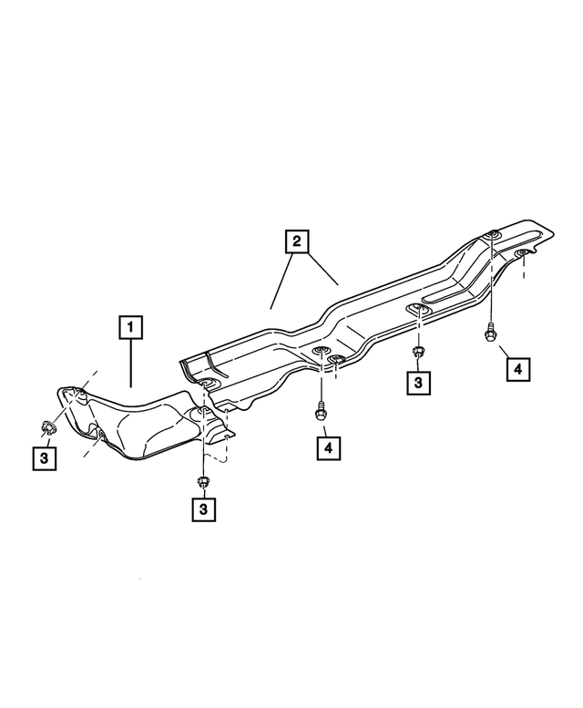 55275778AG - Exhaust: Heat Shield for Mopar Image image