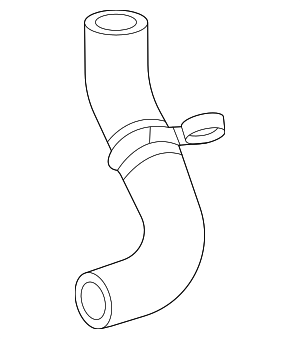 16057F0070 - Cooling System: Lower Hose for Toyota Image