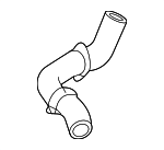 16571F0240 - Cooling System: Hose for Toyota: Grand Highlander, Highlander, Sienna Image