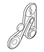 30731811 - : Serpentine Belt for Volvo Image