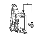 79308T21A41 - HVAC: Upper Duct for Honda Image