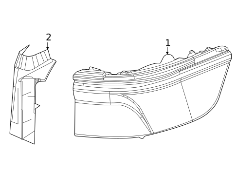 Tail Lamps for 2024 Jeep Wagoneer L #0
