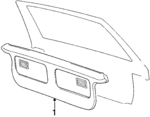 MB738685 - Body: Trim Panel for Dodge: Colt Image