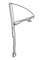 1187300500 - Body: Fixed Glass for Mercedes-Benz Image