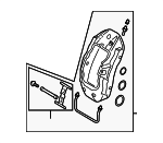 7L6615150 - : Caliper for Audi: Q7 Image