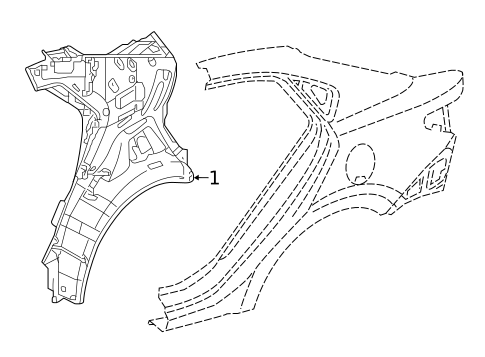 Inner Structure for 2022 Kia Rio #0