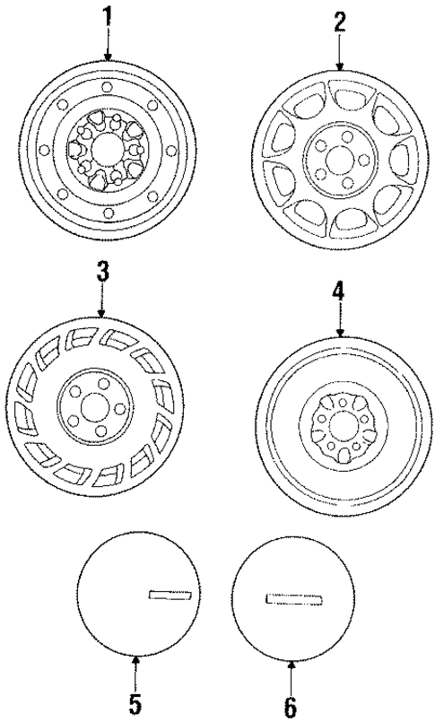 Wheels for 1989 Nissan Maxima #0