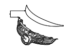 5310162901A1 - : Grille Assembly for Toyota: Mirai Image