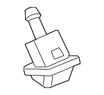 LR032197 - Body: Washer Nozzle for Land Rover: LR3, LR4, Range Rover Sport Image
