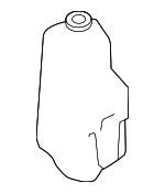 191015J6A00 - Cooling System: Reservoir Tank for Honda: Pilot, Ridgeline Image
