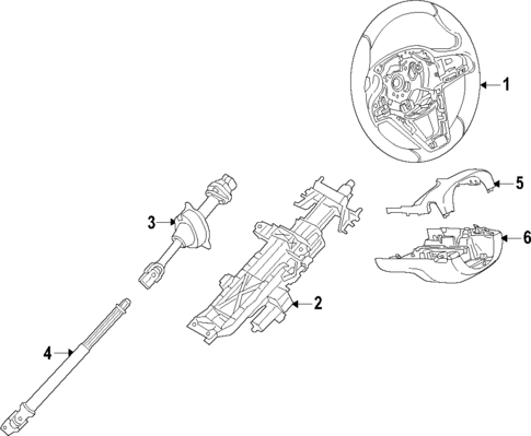 Steering Column for 2020 BMW X7 #0