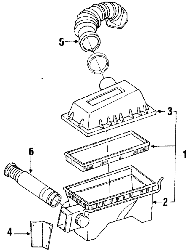 53002735 - Engine: Air Cleaner Assembly for Mopar Image