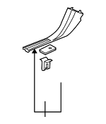 15227958 - Body: Carpet Retainer for Chevrolet: Equinox Image