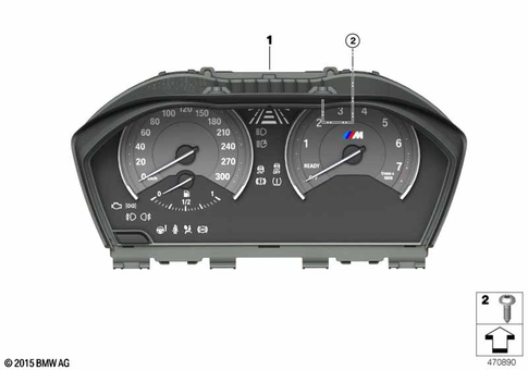 Instrument Cluster for 2015 BMW M2 #0