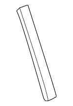 YW1Z54255A34BAA - Body: Window Molding for Lincoln: Town Car Image