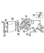 68140653AE - : A/c Suction Line for Mopar Image