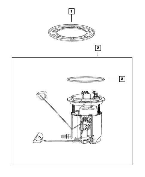 Fuel Pump and Sending Unit for 2026 Jeep Wrangler #0