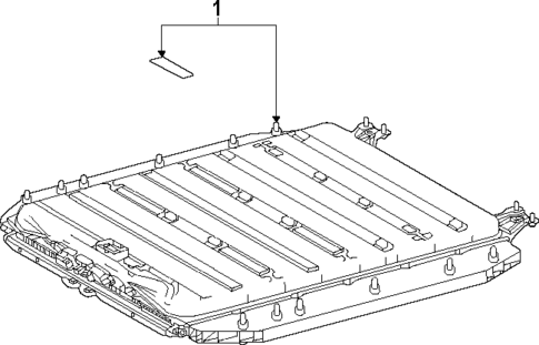 Battery for 2024 Lexus RZ450e #1