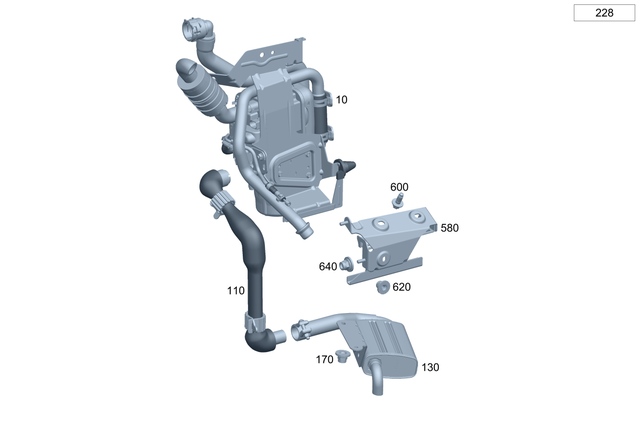 2548306102 - : Hose Line for Mercedes-Benz Image