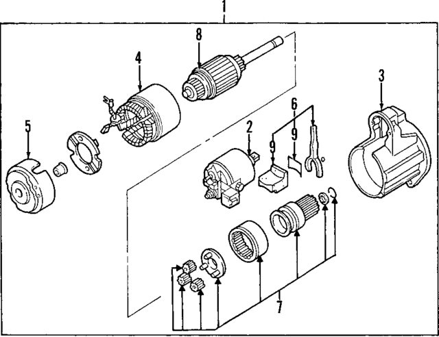233101S710 - : Armature for INFINITI: QX4 Image