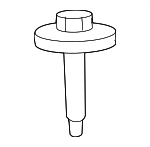 6506710AA - Electrical: Control Module Screw for Mitsubishi Image