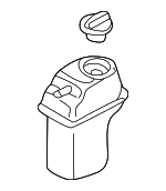 1C0422371E - Steering: Reservoir for Volkswagen: Beetle, Cabrio, Golf, Jetta, R32 Image