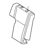716510C100 - Body: Seat Back Pad for Toyota: Tundra Image