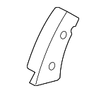 726660C030B0 - Body: Lock Cover for Toyota: Tundra Image