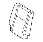 710770C221B0 - Body: Seat Back Cover for Toyota: Tundra Image